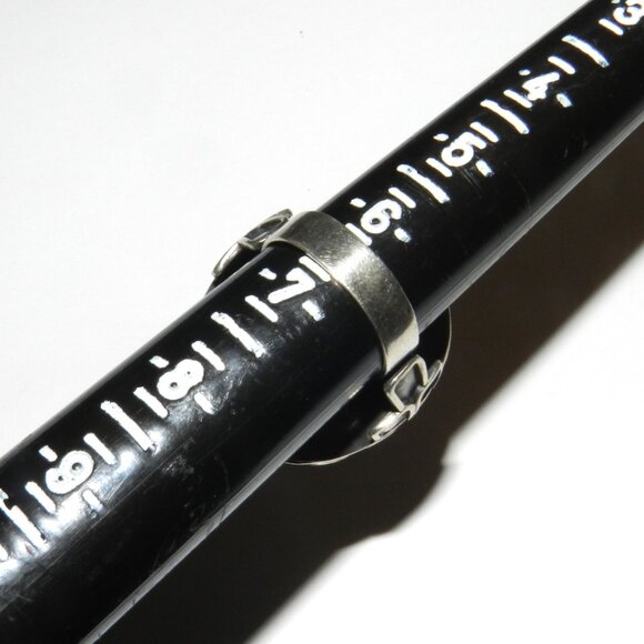 Vintage Taxco Mexico 925 Sterling Silver Tiger Eye Oval Ring Size 6.5 Rare!! - Picture 3 of 14